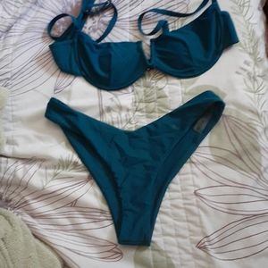 High leg cheeky Bikini